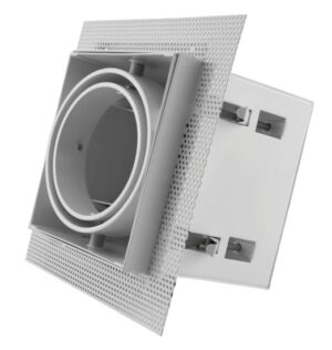 Led inbouw spot armatuur - 1x AR70 Wit | Trimless van Tronix Lighting