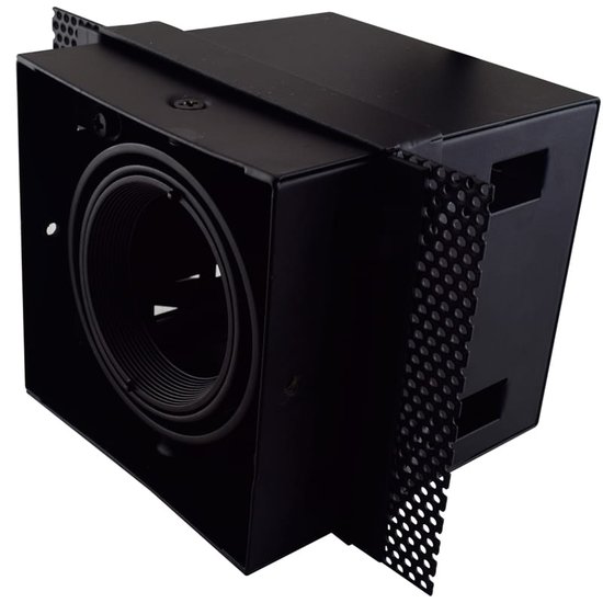 Trimless LED Inbouwspot (Armatuur) Zwart | 1x GU10 / MR16 van Tronix Lighting