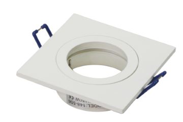 Led inbouw spot armatuur - wit vierkant ECO van Tronix Lighting