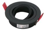 LED Inbouw Spot Armatuur Rond Zwart | Richtbaar van Tronix Lighting