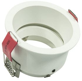 Led Inbouw Spot Armatuur Rond Wit | Verzonken + Richtbaar V2 van Tronix Lighting