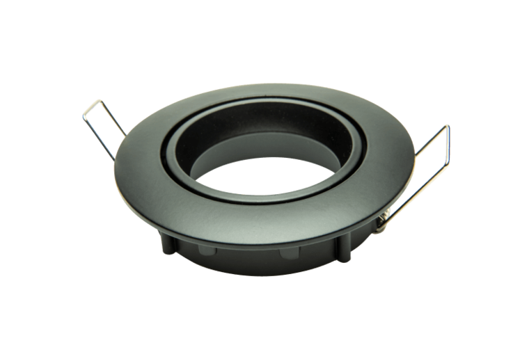 Led inbouwspot armatuur 50mm zwart richtbaar van Tronix Lighting