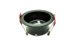 Led Recessed Spot Armature Round Black | Deep-Dipped by Tronix Lighting