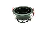 Led Inbouw Spot Armatuur Rond Zwart | Diep Verzonken & Richbaar van Tronix Lighting