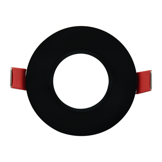 LED Inbouwspot Armatuur Zwart Rond IP65 | Voor Badkamer - Afbeelding 2