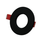 LED Inbouwspot Armatuur Zwart Rond IP65 | Voor Badkamer van Tronix Lighting