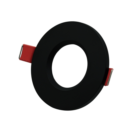 LED Inbouwspot Armatuur Zwart Rond IP65 | Voor Badkamer van Tronix Lighting