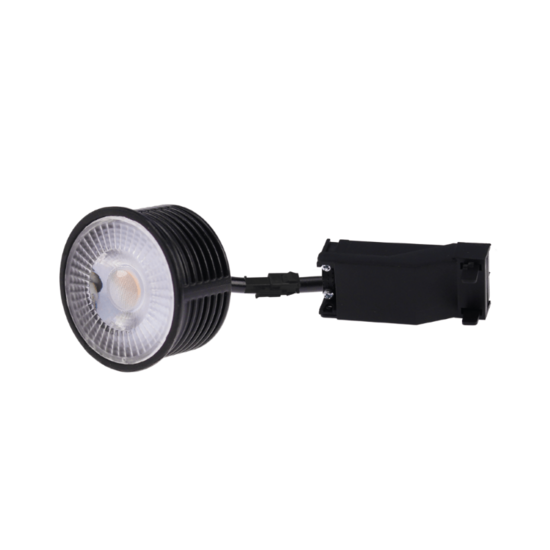 Extra Dunne LED Spot 5W 2700K Dimbaar (550 Lumen) Zwart - Image 2