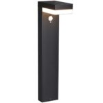 Solar Outdoor Lamp 600lm 2700K Black IP44