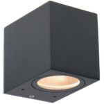 1xgu10 Anthrazit Außenleuchte ohne Lichtquelle Wandleuchte