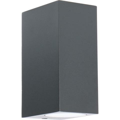 2xGU10 Outdoor light without light source - Wall light front