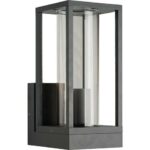 1xE27 Outdoor light without light source - Wall mounted fixture front