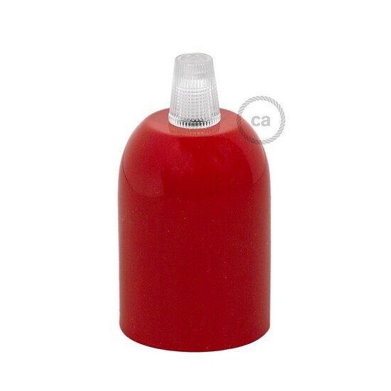 Decoratieve aluminium E27-fitting rood – Bild 3