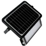 Solar Außenleuchte 1080lm 3000K Schwarz mit IP65-Schutz