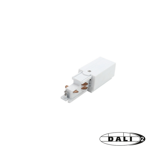 DALI 3-fase rail power connector links | Wit – Bild 4