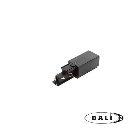 DALI 3-fase rail power connector links | Zwart - Image 3
