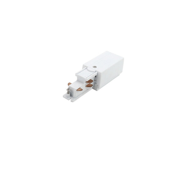 DALI 3-fase rail power connector rechts | Wit - Afbeelding 2
