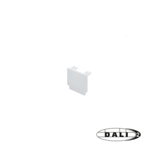DALI 3-fase rail eindkap | Wit