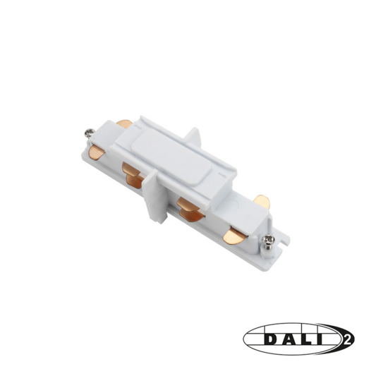 DALI 3-circuit track I-connector | White