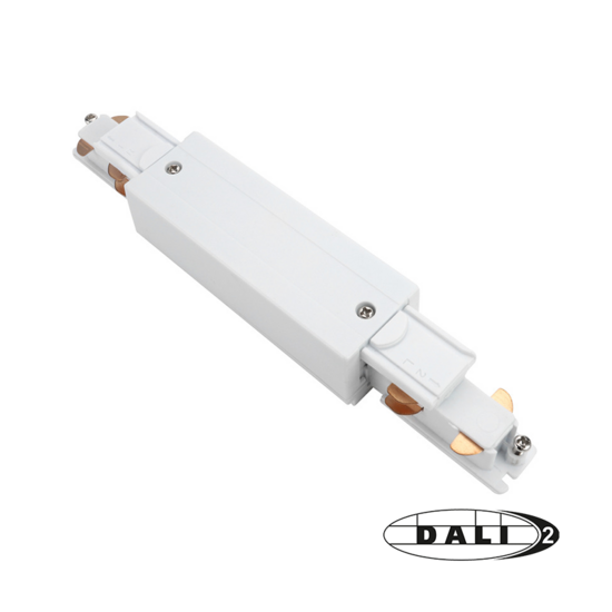 DALI 3-fase rail I-connector | Wit - Afbeelding 3