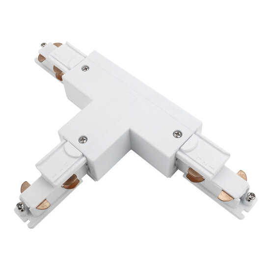 DALI 3-fase rail T-connector rechts 1 | Wit - Afbeelding 2