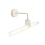 Fermaluce Esse14 metalen wandlamp met gebogen extension