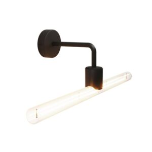 Fermaluce Esse14 metalen wandlamp met gebogen extension