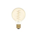 Creative-Cables LED filament globelamp G80 E27 4W 1800K goud dimbaar
