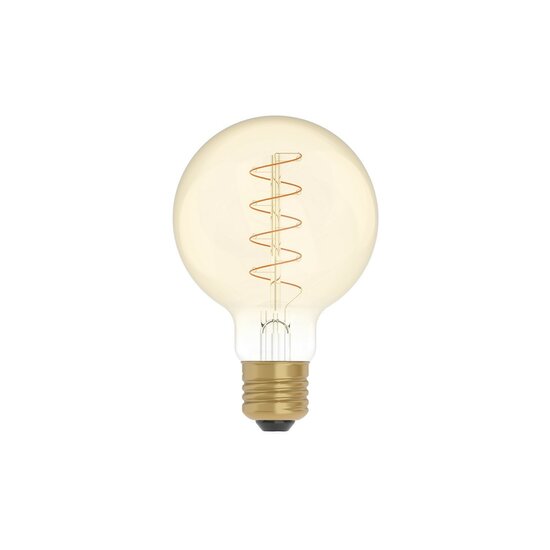 Creative-Cables LED filament globelamp G80 E27 4W 1800K goud dimbaar
