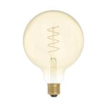 Creative-Cables LED filament globelamp G125 E27 4W 1800K goud dimbaar