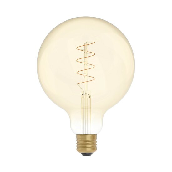 Creative-Cables LED filament globelamp G125 E27 4W 1800K goud dimbaar