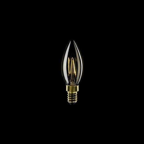 LED Gouden Gloeilamp Carbon Lijn Filament Kooi Kaars C35 3