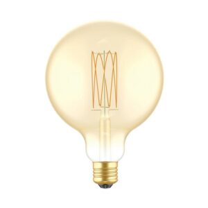 LED Gouden Gloeilamp Carbon Lijn Filament Kooi Globe G125 7W 640Lm E27 2700K Dimbaar - C56