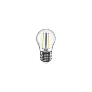 LED Transparante Gloeilamp G45 2W 136Lm E27 2700K - E08