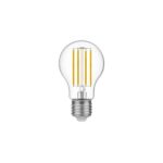 LED Gloeilamp Transparante Druppel A60 7W 806Lm E27 3500K Dimbaar - N01