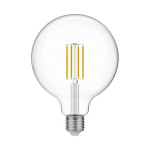 LED Gloeilamp Transparante Globe G125 7W 806Lm E27 3500K Dimbaar - N04
