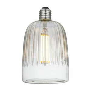 LED Tiche Helder Crystal Line 6W E27 2700K Dimbare Gloeilamp