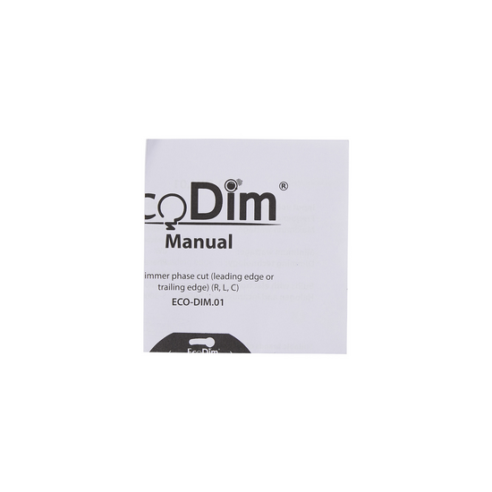 ECODIM LED Dimmer 0-300 Watt | Universeel | Fase aan- en afsnijding - Afbeelding 4