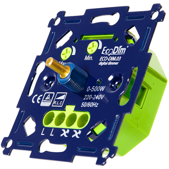 ECODIM LED Dimmer 0-500 Watt | Fase Afsnijding | Zware dimmer – Bild 3
