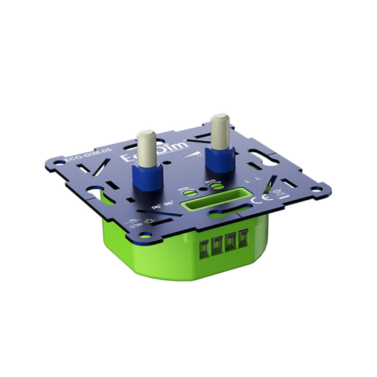 ECODIM | LED Dimmer Duo | 2x 0–100W | Fase-afsnijding (RC) - Afbeelding 3