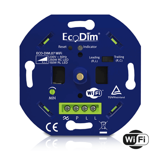 EcoDim ECO-DIM.07 WiFi LED Dimmer 0-250W | RLC