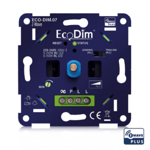 EcoDim ECO-DIM.07 Z-Wave LED Dimmer 0-250W | RLC