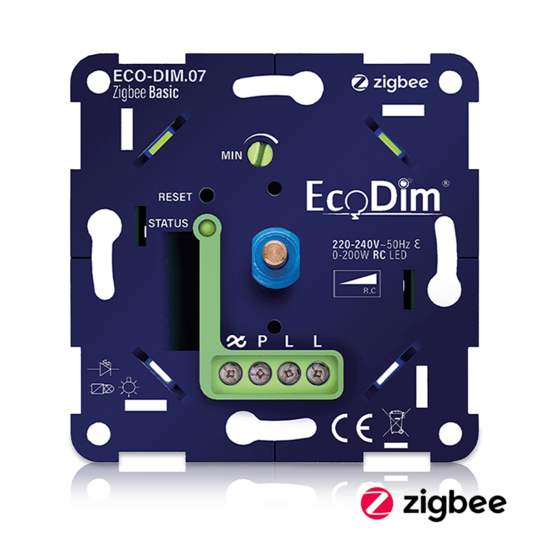 EcoDim ECO-DIM.07 Zigbee Basic LED Dimmer 0-200W | RC