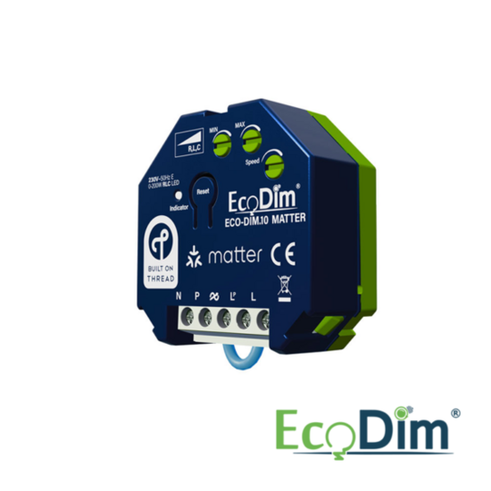EcoDim ECO-DIM.10 Matter LED Dimmermodule 250W