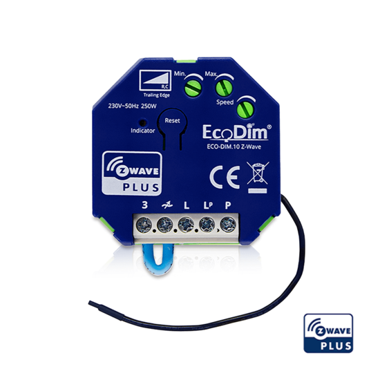 EcoDim ECO-DIM.10 Z-Wave LED Dimmermodule 0-250W