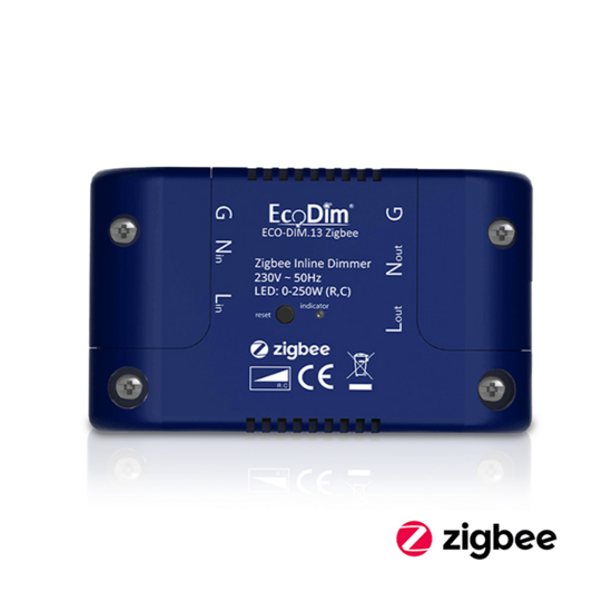 EcoDim ECO-DIM.13 Zigbee Unterputz LED Dimmer 0-250W