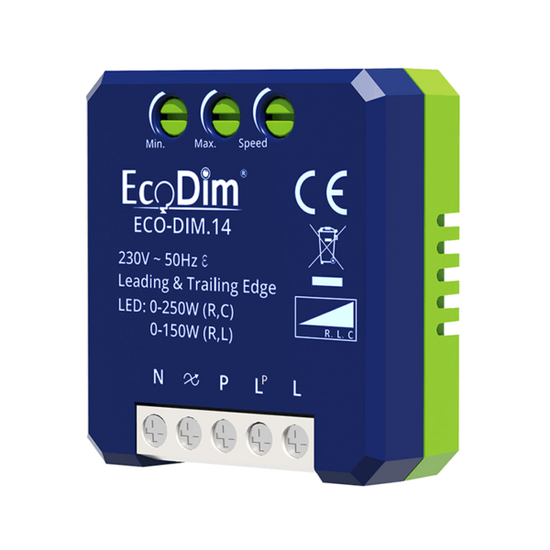 ECODIM | LED Dimmer Built-in Module | 0–250W | RLC