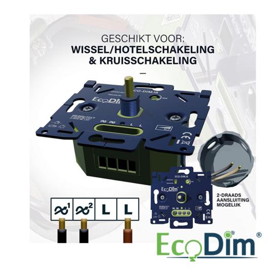 LED Dimmer Universeel 0-300W – Fase aan- en afsnijding (RLC) - Afbeelding 4