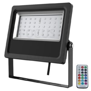 Mi-Light RGB-RF LED floodlight | 30W | IP65 | Zwart