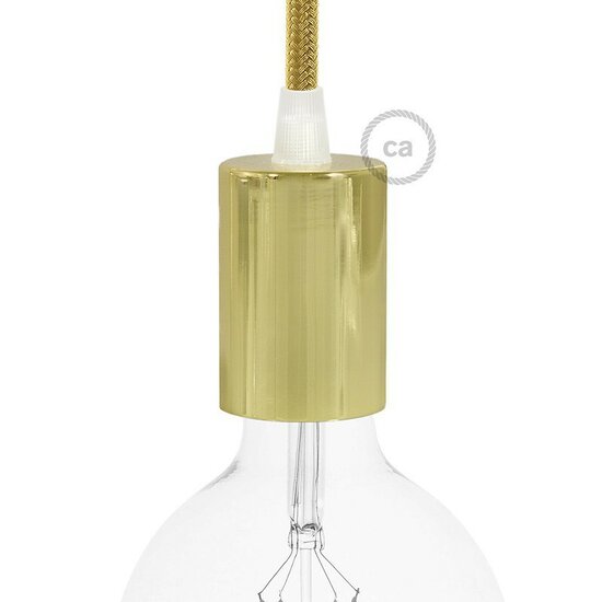 Lampfitting Cilindrisch E27 | Goud - Image 3